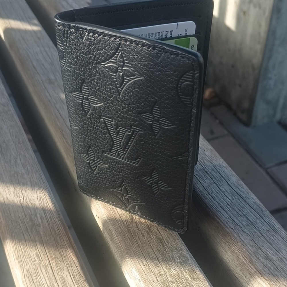 Louis Vuitton Black Monogram Pocket Organizer